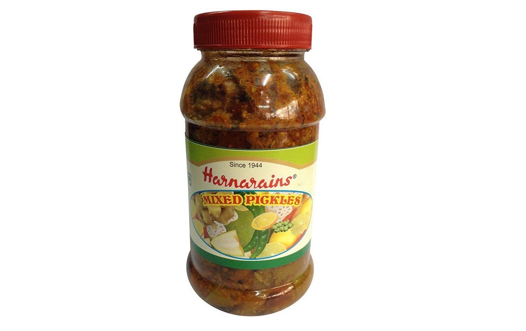 Harnarains Mixed Pickles    Plastic Jar  400 grams
